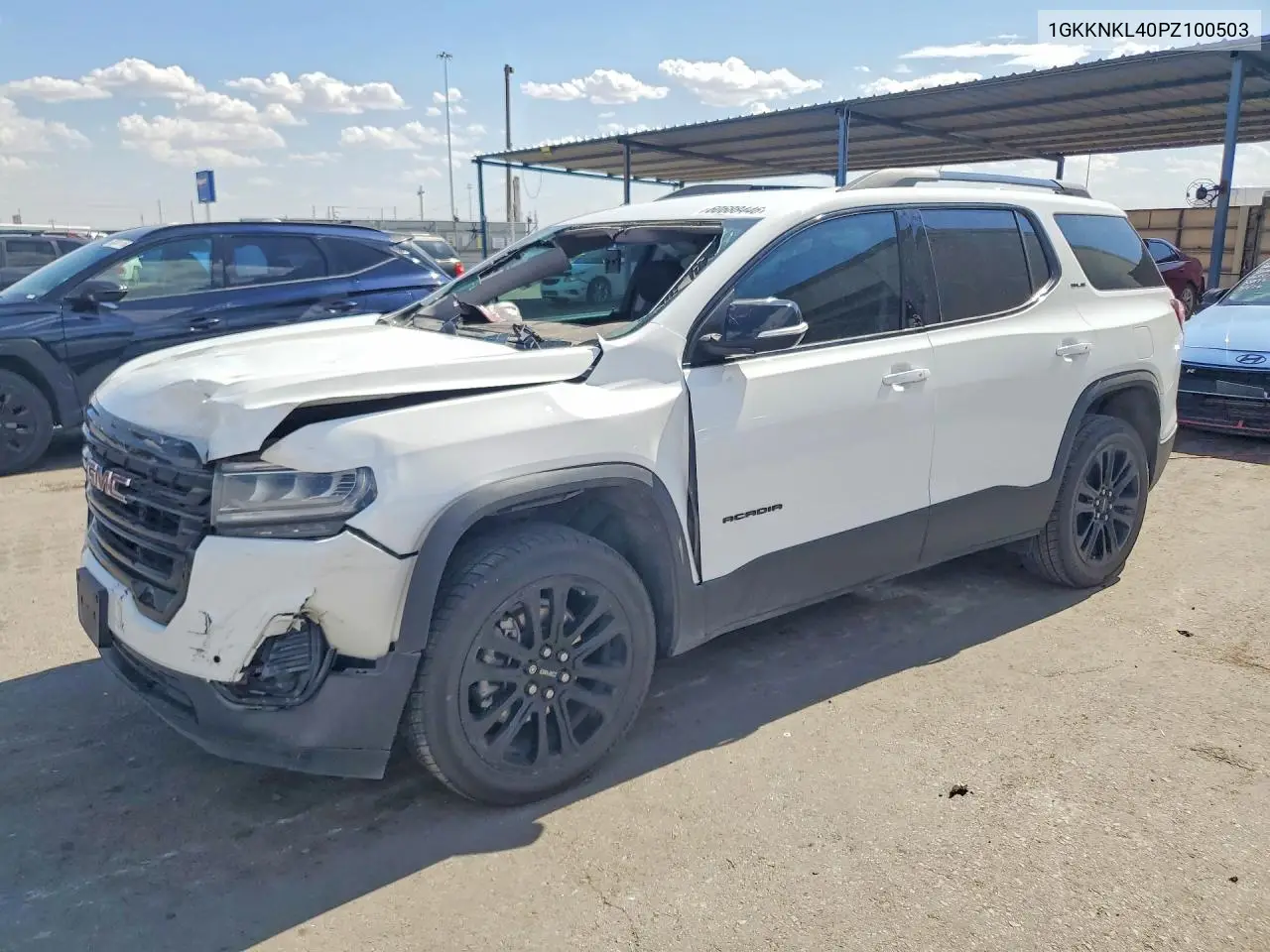 2023 GMC Acadia Sle VIN: 1GKKNKL40PZ100503 Lot: 60688446