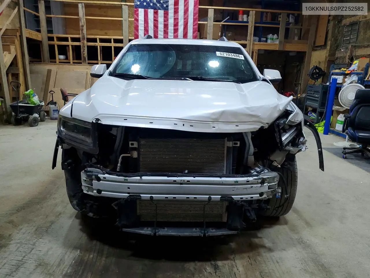 2023 GMC Acadia Slt VIN: 1GKKNULS0PZ252582 Lot: 62103486