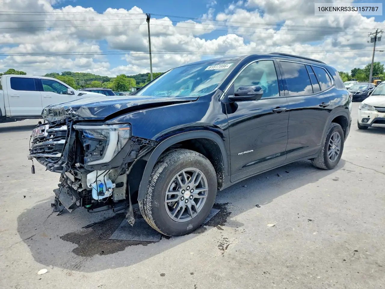 2025 GMC Acadia Elevation VIN: 1GKENKRS3SJ157787 Lot: 61517086