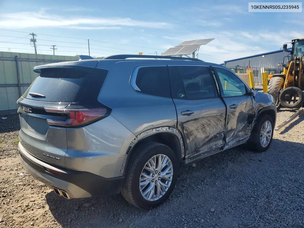 2025 GMC Acadia Elevation VIN: 1GKENNRS0SJ235945 Lot: 61588786
