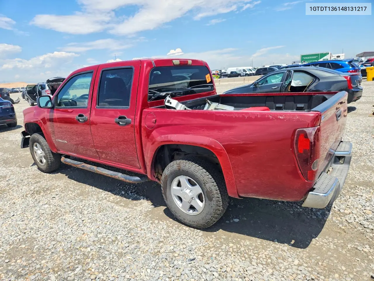 2004 GMC Canyon VIN: 1GTDT136148131217 Lot: 58766246
