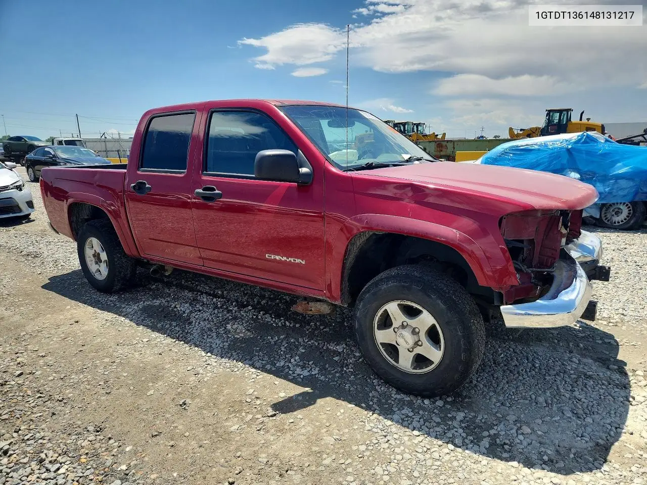 2004 GMC Canyon VIN: 1GTDT136148131217 Lot: 58766246
