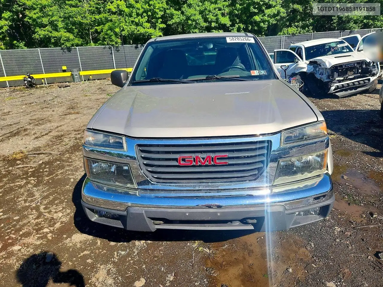 2005 GMC Canyon VIN: 1GTDT196858191858 Lot: 58285266