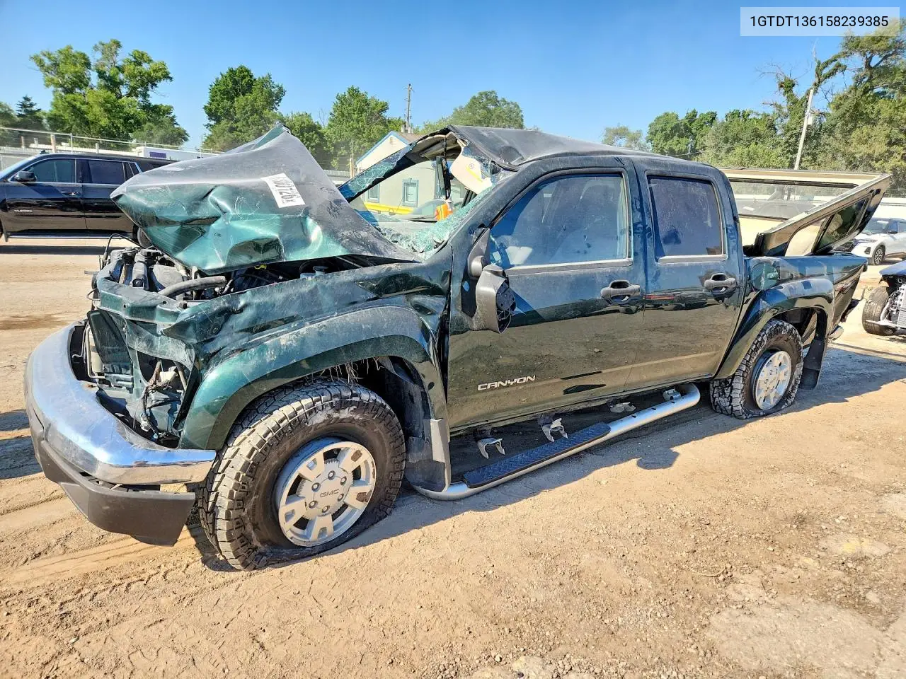 2005 GMC Canyon VIN: 1GTDT136158239385 Lot: 60300126