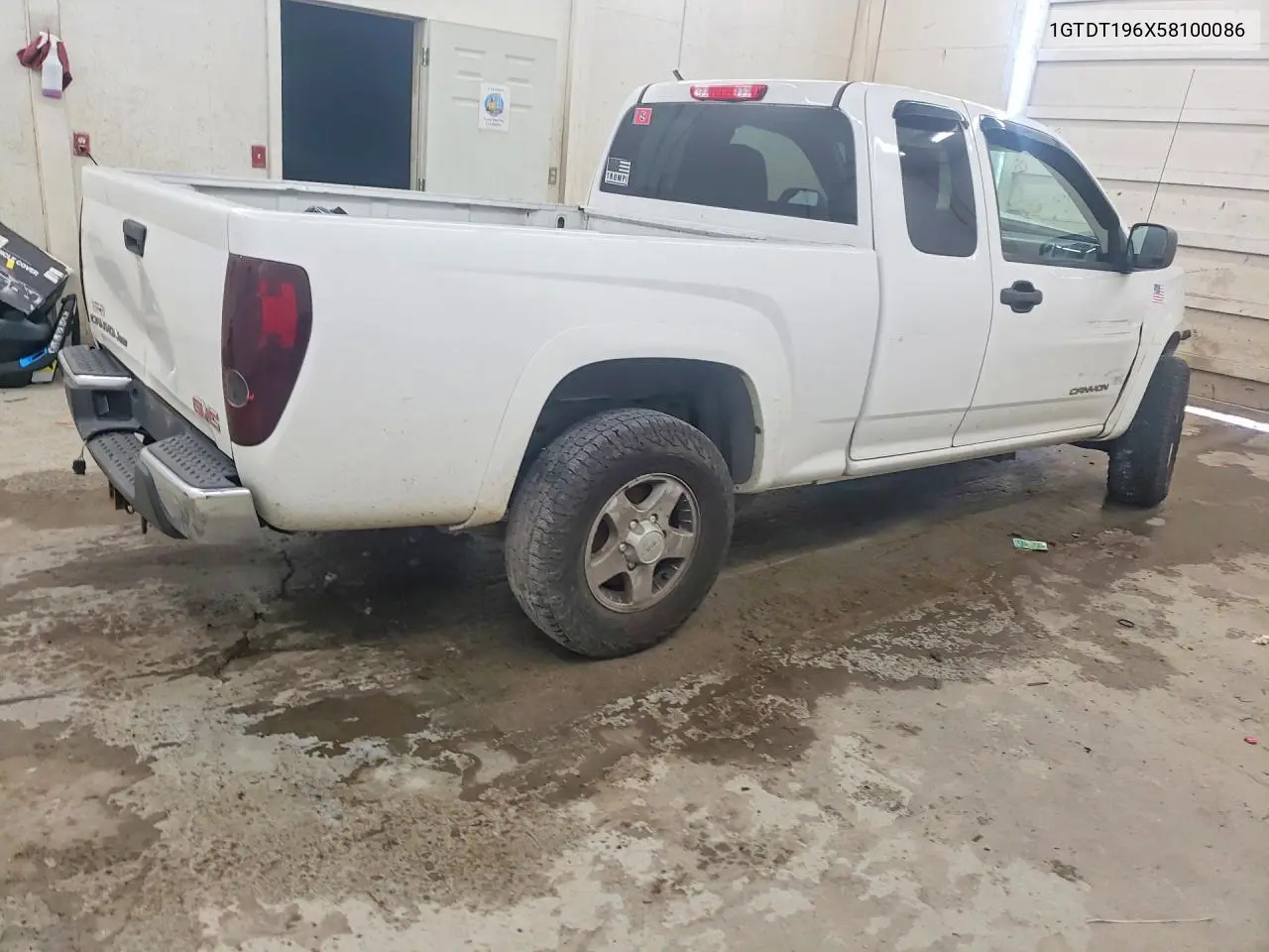 2005 GMC Canyon VIN: 1GTDT196X58100086 Lot: 60754366