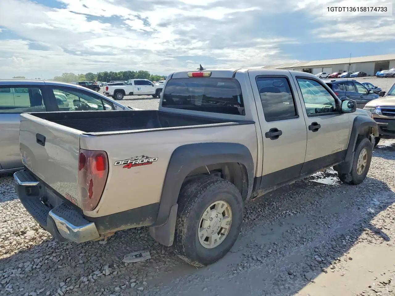 2005 GMC Canyon VIN: 1GTDT136158174733 Lot: 60977676