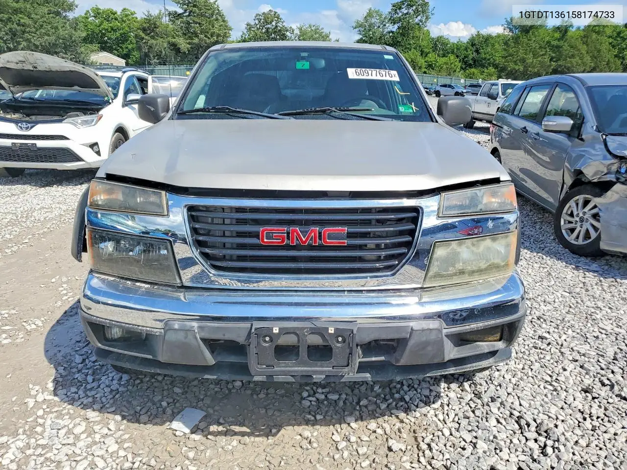 2005 GMC Canyon VIN: 1GTDT136158174733 Lot: 60977676