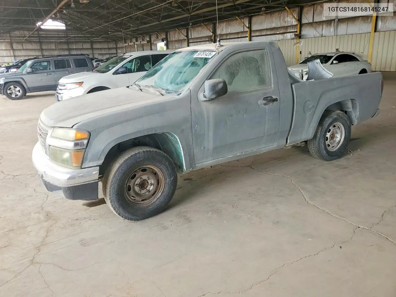 2006 GMC Canyon VIN: 1GTCS148168145247 Lot: 58781426