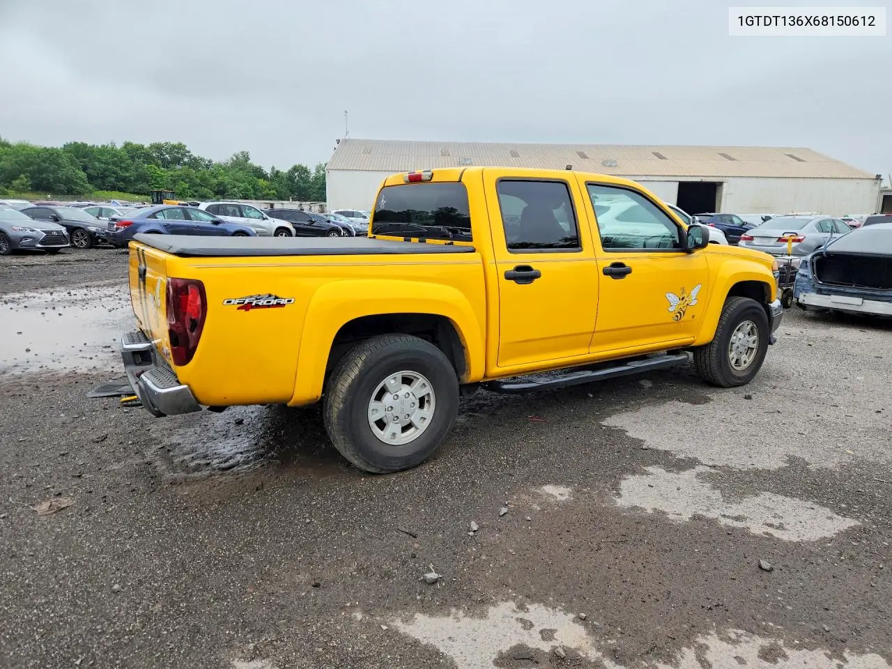 2006 GMC Canyon VIN: 1GTDT136X68150612 Lot: 59687326