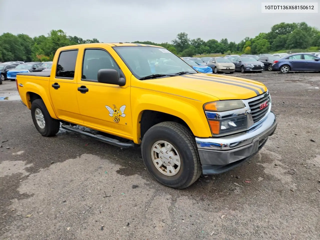 2006 GMC Canyon VIN: 1GTDT136X68150612 Lot: 59687326
