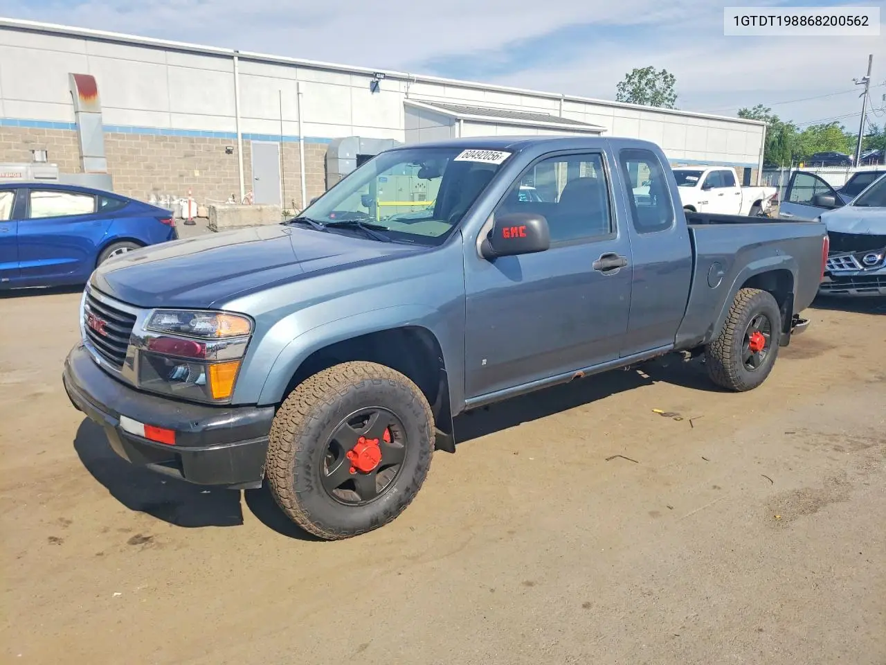 2006 GMC Canyon VIN: 1GTDT198868200562 Lot: 60492056