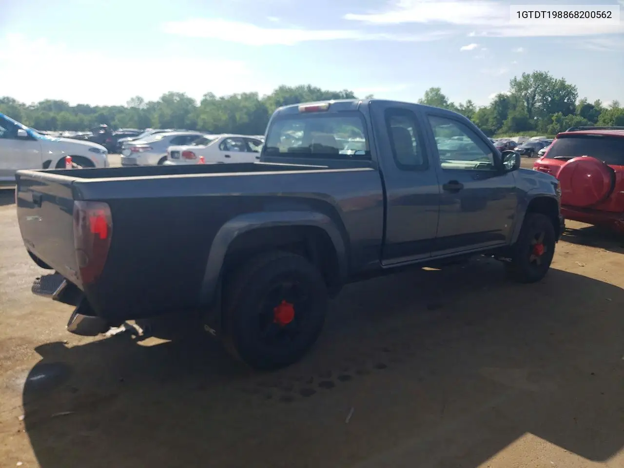 2006 GMC Canyon VIN: 1GTDT198868200562 Lot: 60492056