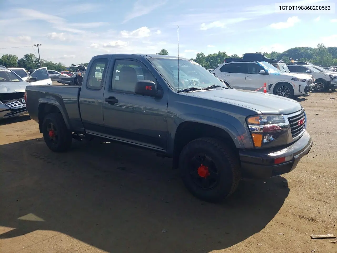 2006 GMC Canyon VIN: 1GTDT198868200562 Lot: 60492056