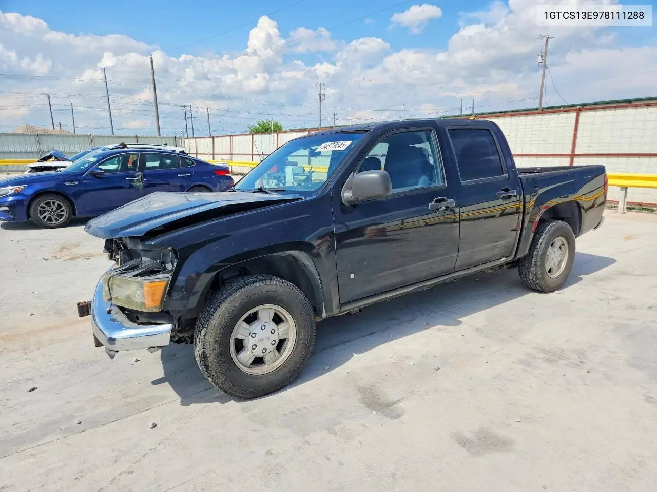 2007 GMC Canyon VIN: 1GTCS13E978111288 Lot: 54879546