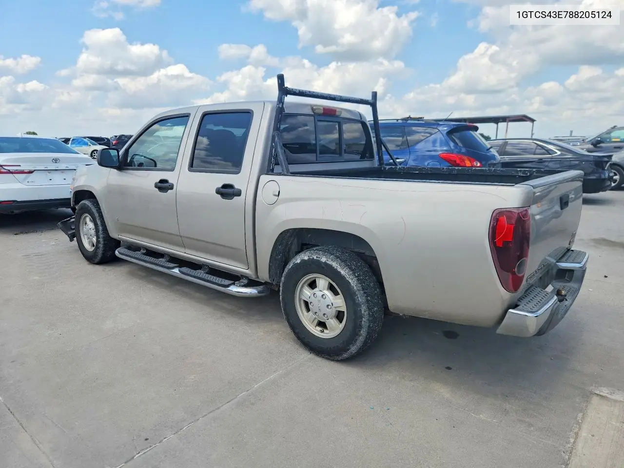 2008 GMC Canyon Sle VIN: 1GTCS43E788205124 Lot: 57517166