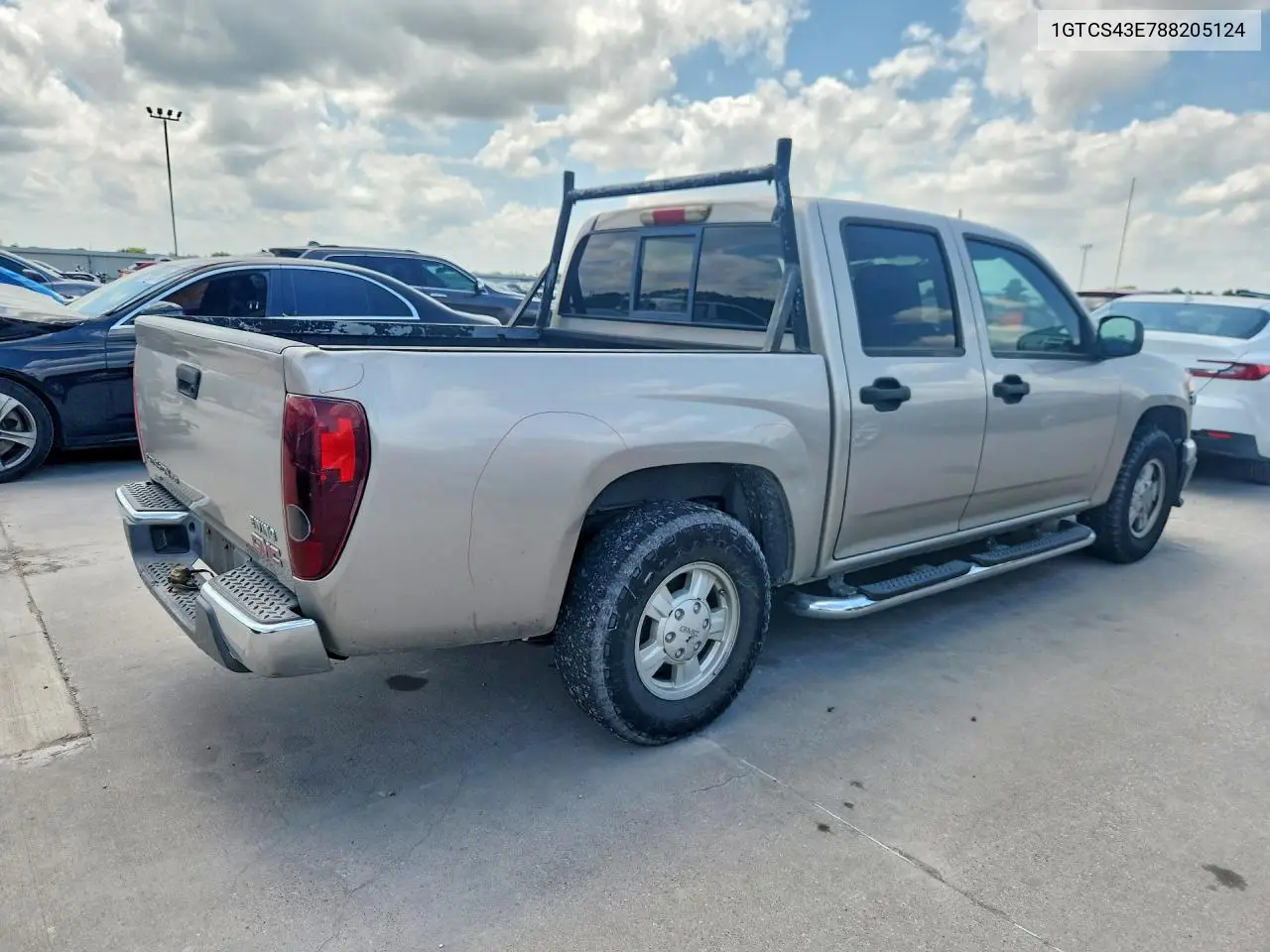 2008 GMC Canyon Sle VIN: 1GTCS43E788205124 Lot: 57517166
