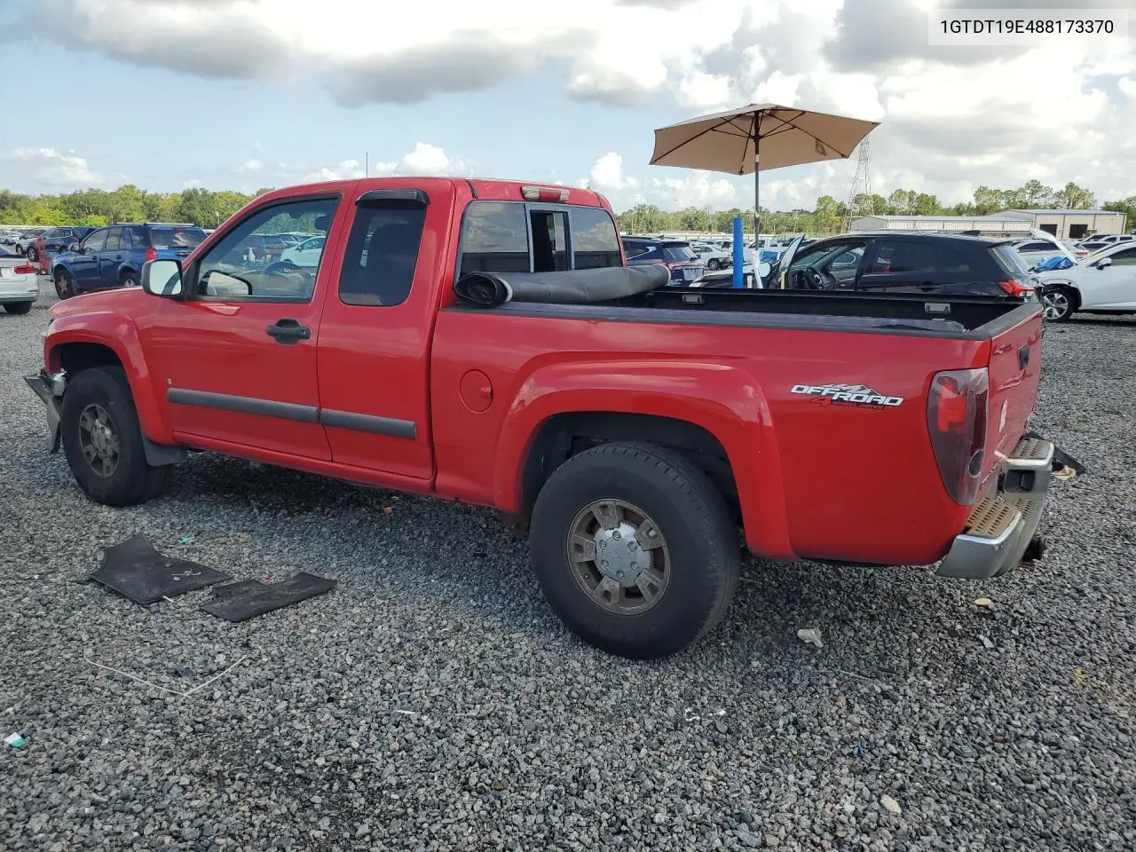 2008 GMC Canyon VIN: 1GTDT19E488173370 Lot: 58252366