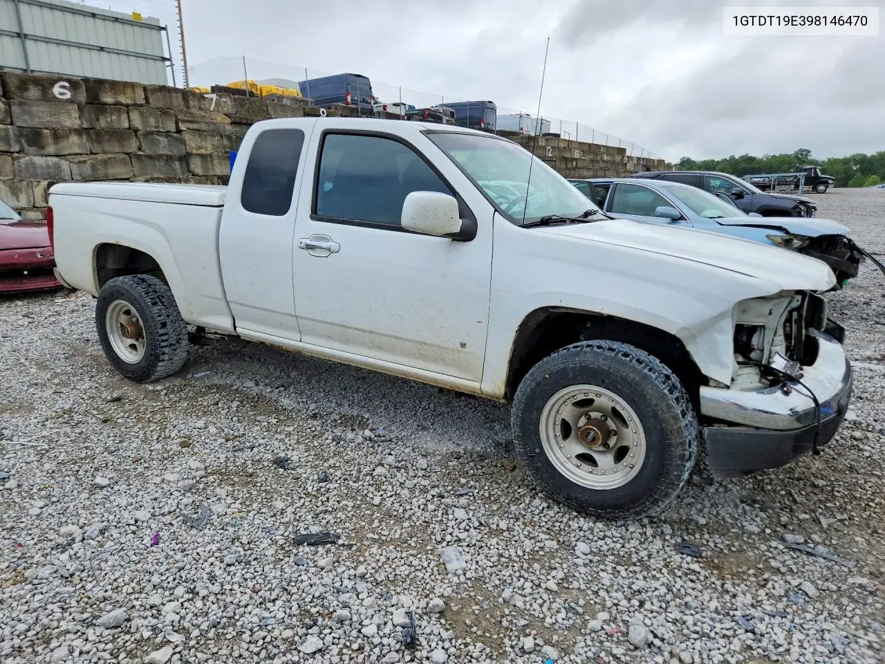 2009 GMC Canyon VIN: 1GTDT19E398146470 Lot: 56572076