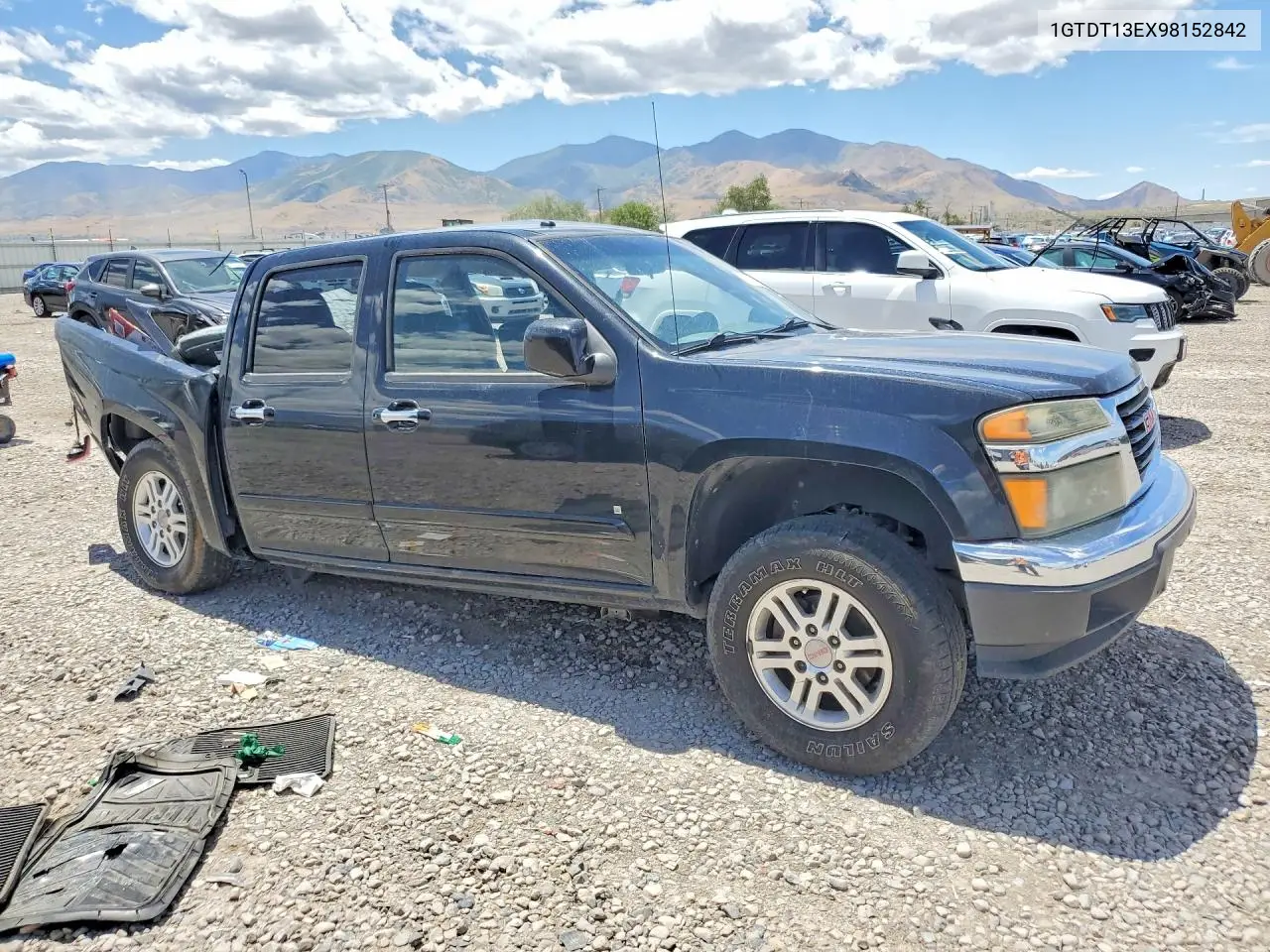 2009 GMC Canyon VIN: 1GTDT13EX98152842 Lot: 58135366