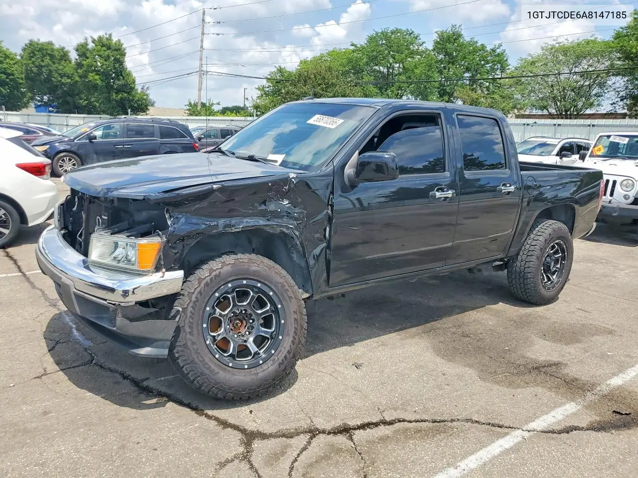 2010 GMC Canyon Sle VIN: 1GTJTCDE6A8147185 Lot: 58870366