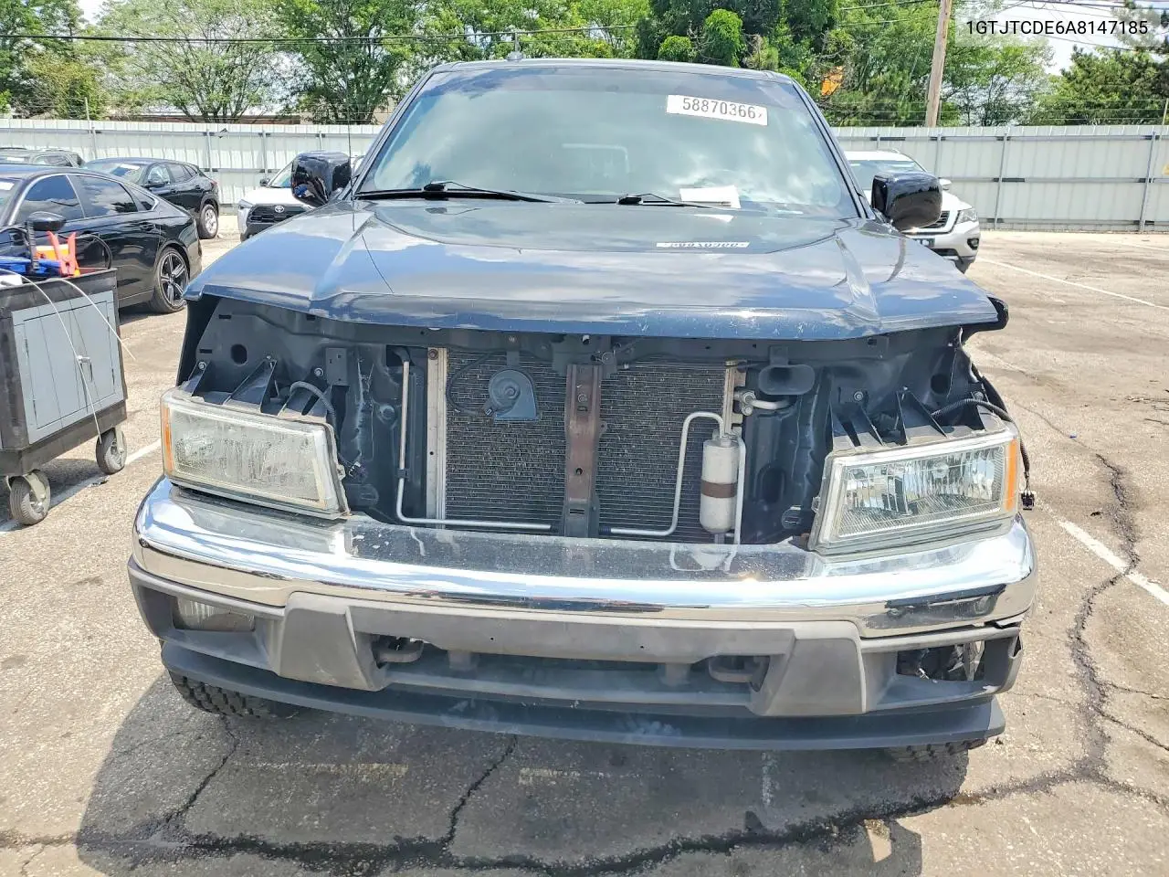 2010 GMC Canyon Sle VIN: 1GTJTCDE6A8147185 Lot: 58870366