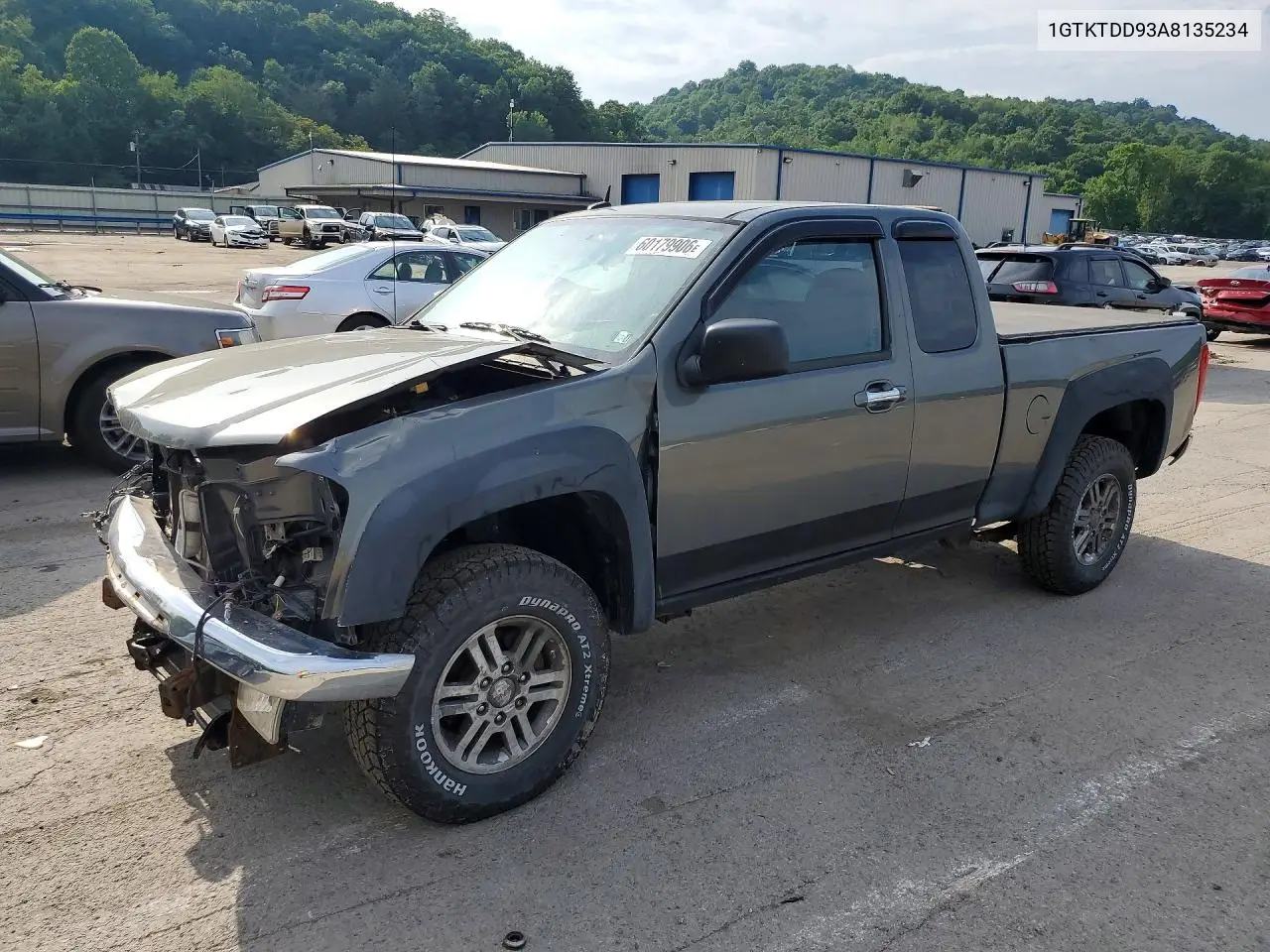 2010 GMC Canyon Sle-2 VIN: 1GTKTDD93A8135234 Lot: 60179906