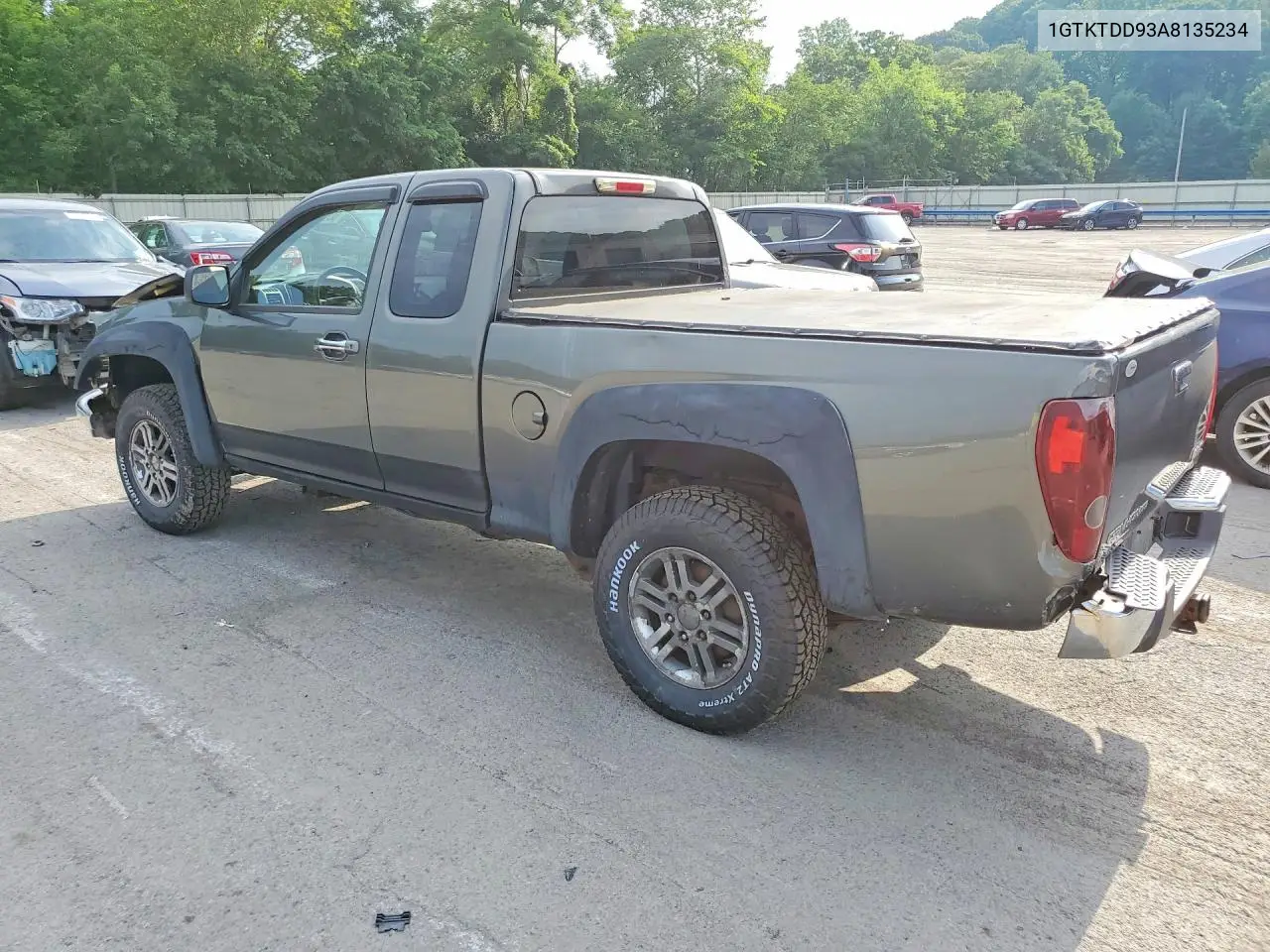 2010 GMC Canyon Sle-2 VIN: 1GTKTDD93A8135234 Lot: 60179906