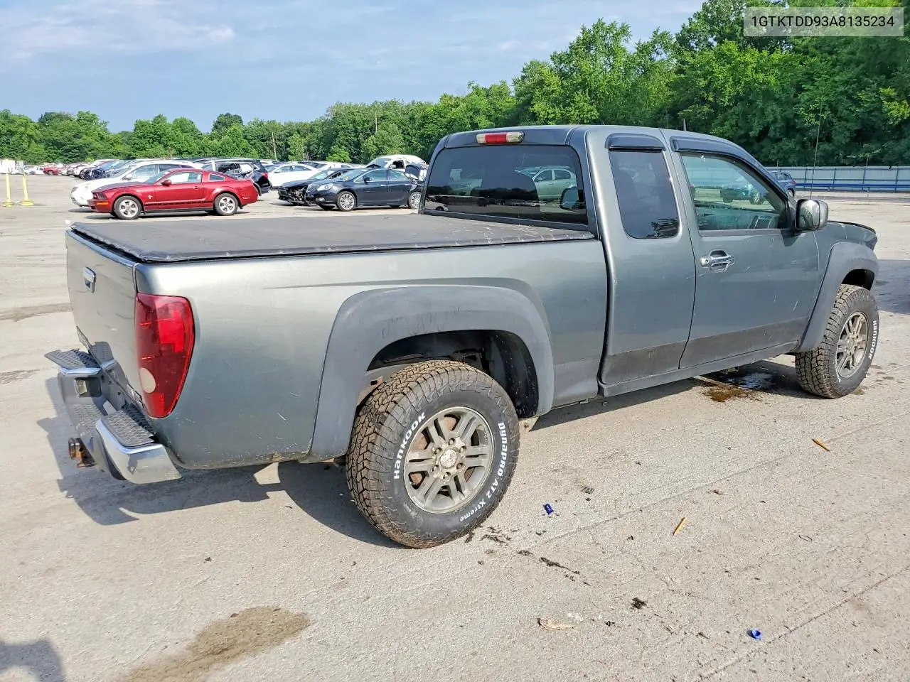 2010 GMC Canyon Sle-2 VIN: 1GTKTDD93A8135234 Lot: 60179906