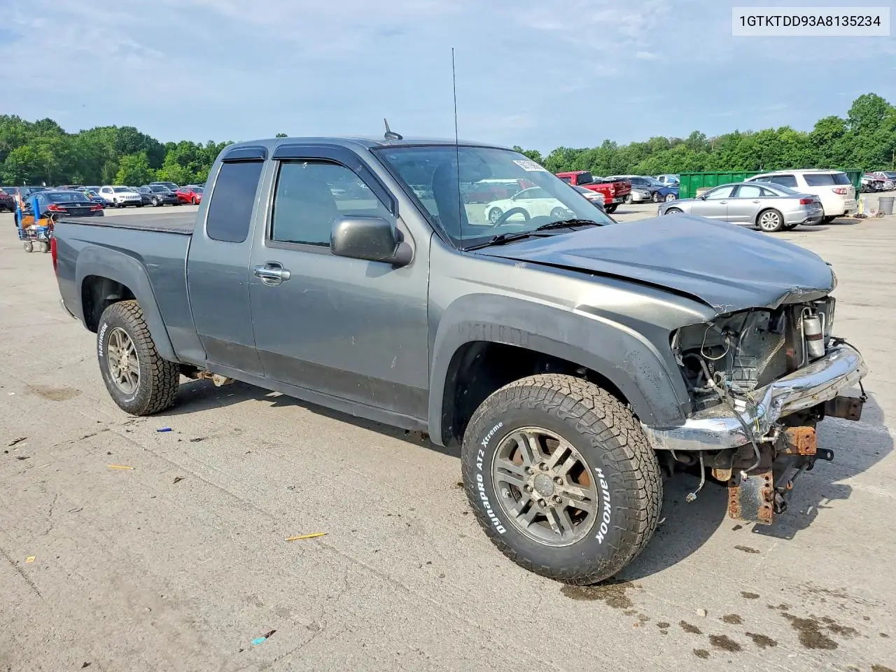 2010 GMC Canyon Sle-2 VIN: 1GTKTDD93A8135234 Lot: 60179906