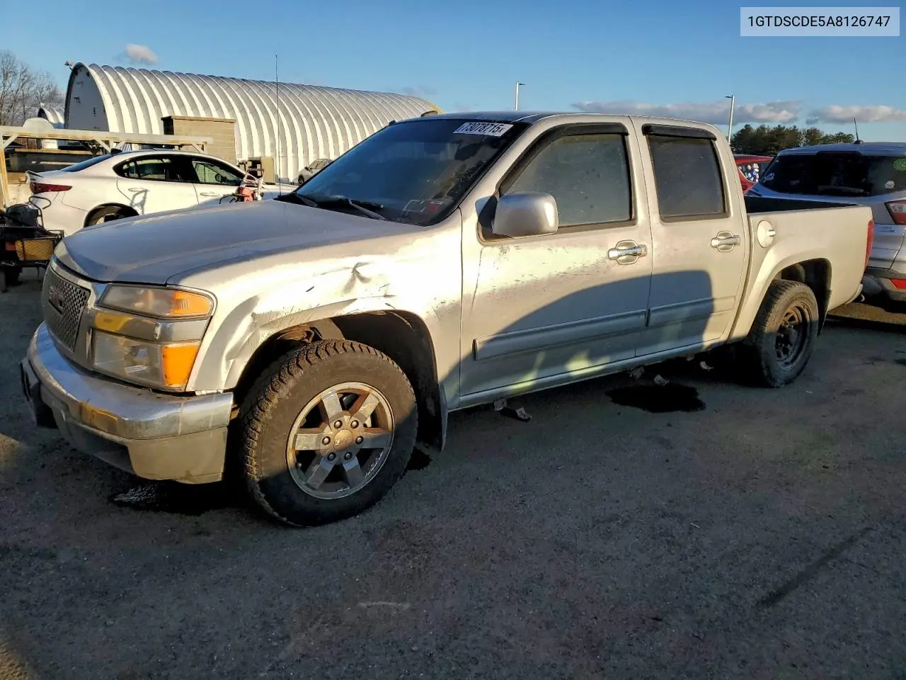 2010 GMC Canyon Sle VIN: 1GTDSCDE5A8126747 Lot: 73078715