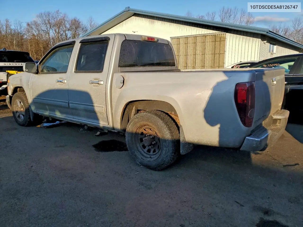 2010 GMC Canyon Sle VIN: 1GTDSCDE5A8126747 Lot: 73078715