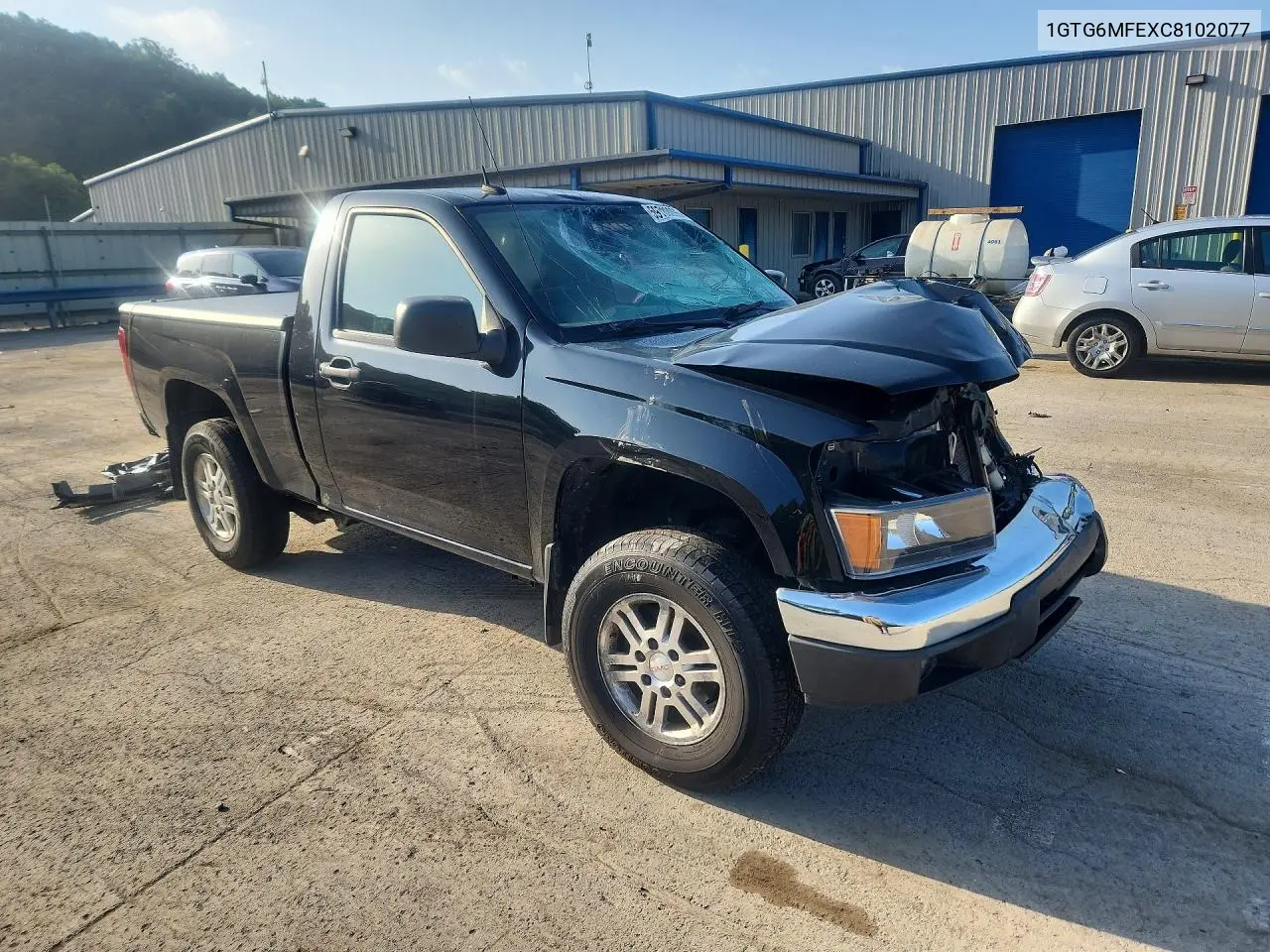 2012 GMC Canyon Sle VIN: 1GTG6MFEXC8102077 Lot: 59789096