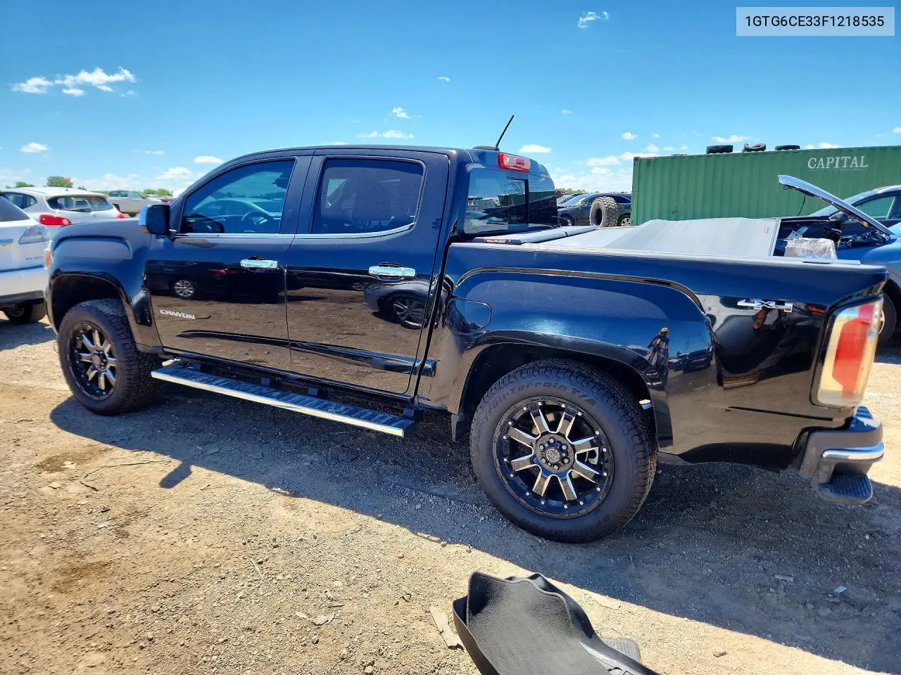 2015 GMC Canyon Slt VIN: 1GTG6CE33F1218535 Lot: 58107036