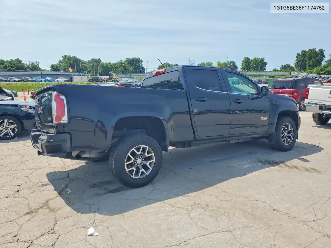 2015 GMC Canyon Sle VIN: 1GTG6BE36F1174752 Lot: 58397766