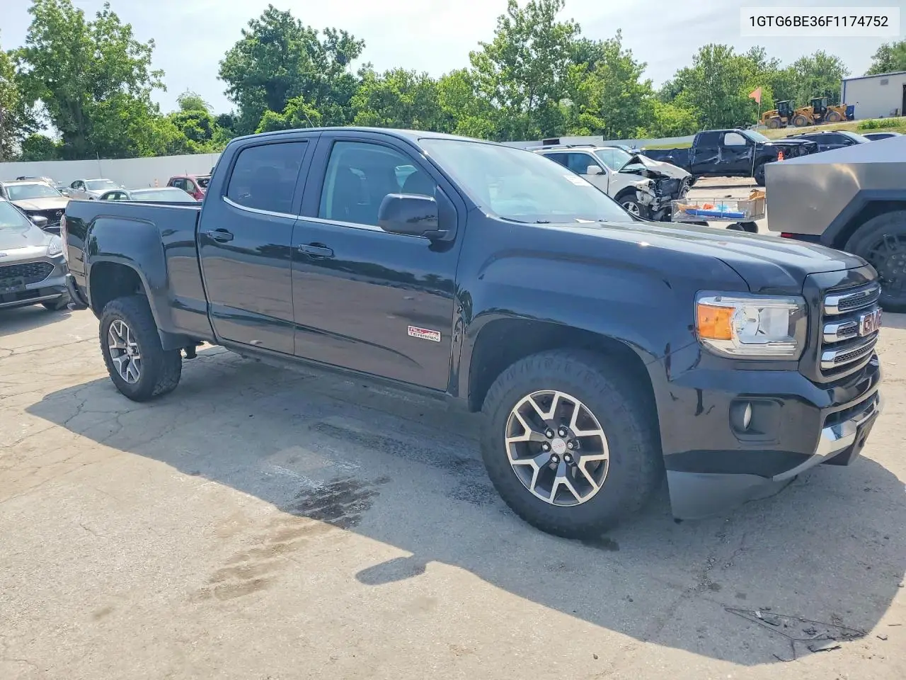 2015 GMC Canyon Sle VIN: 1GTG6BE36F1174752 Lot: 58397766