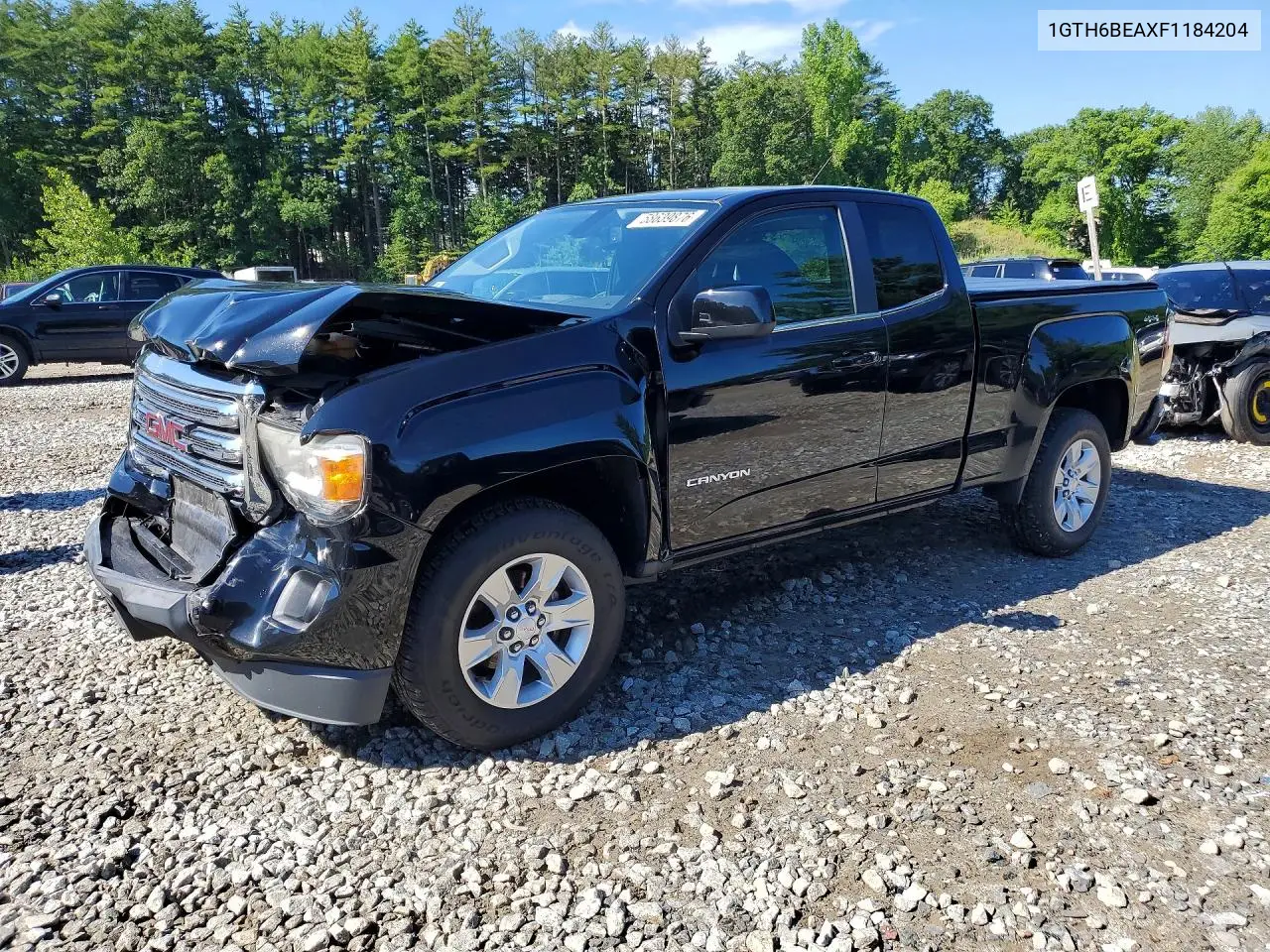 2015 GMC Canyon VIN: 1GTH6BEAXF1184204 Lot: 58639876