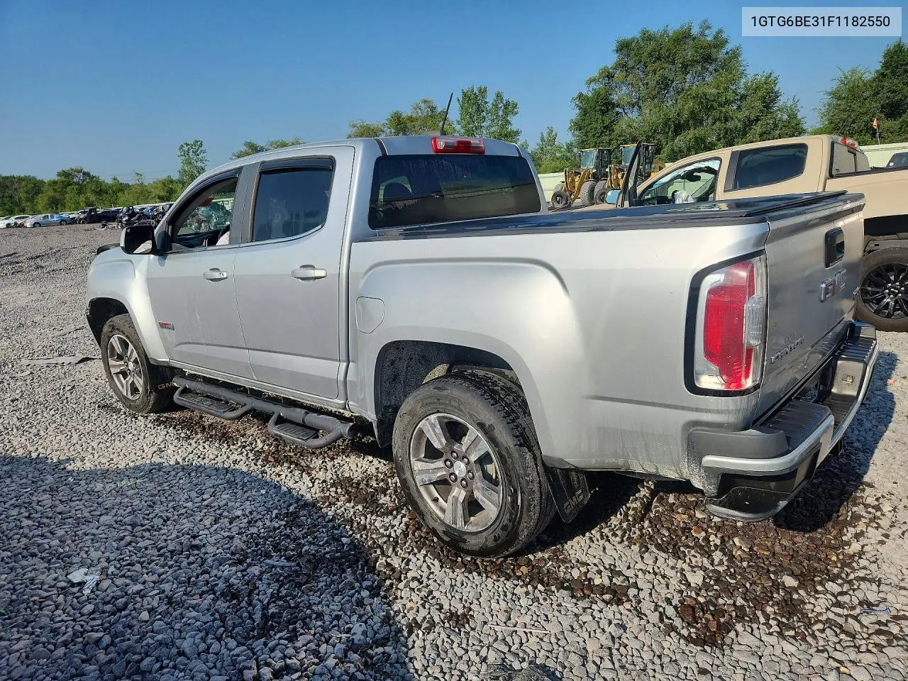 2015 GMC Canyon Sle VIN: 1GTG6BE31F1182550 Lot: 61301766