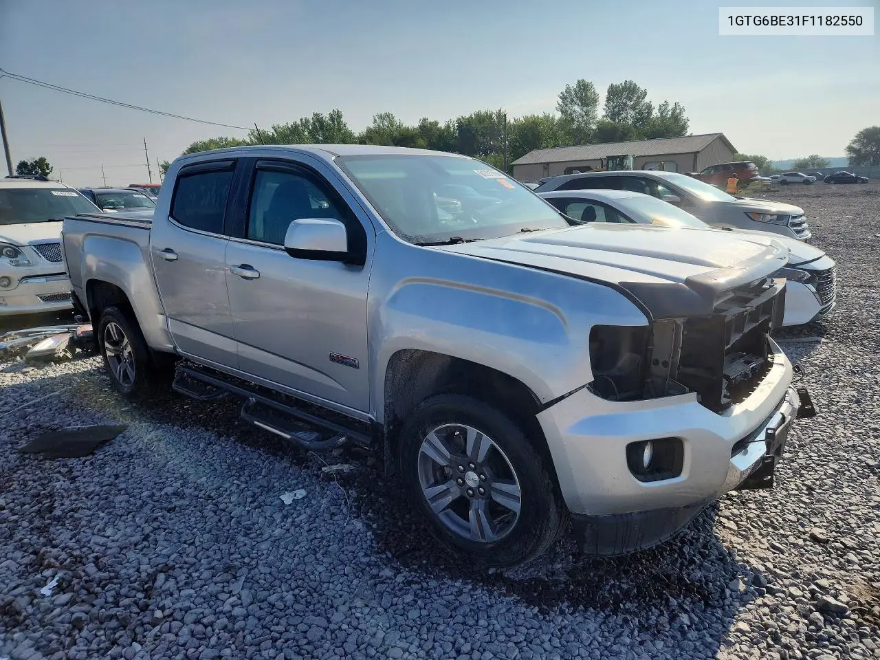 2015 GMC Canyon Sle VIN: 1GTG6BE31F1182550 Lot: 61301766