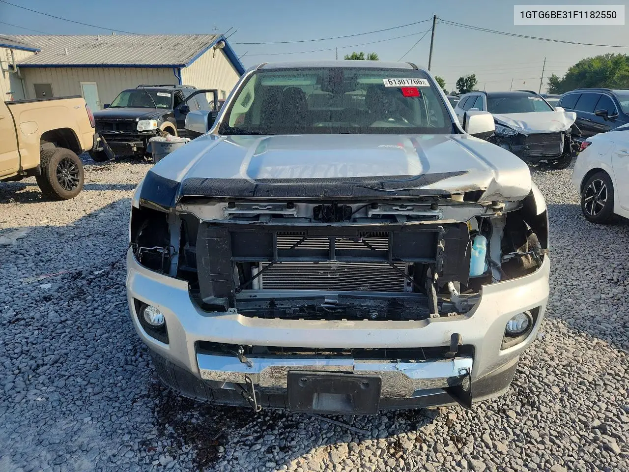 2015 GMC Canyon Sle VIN: 1GTG6BE31F1182550 Lot: 61301766