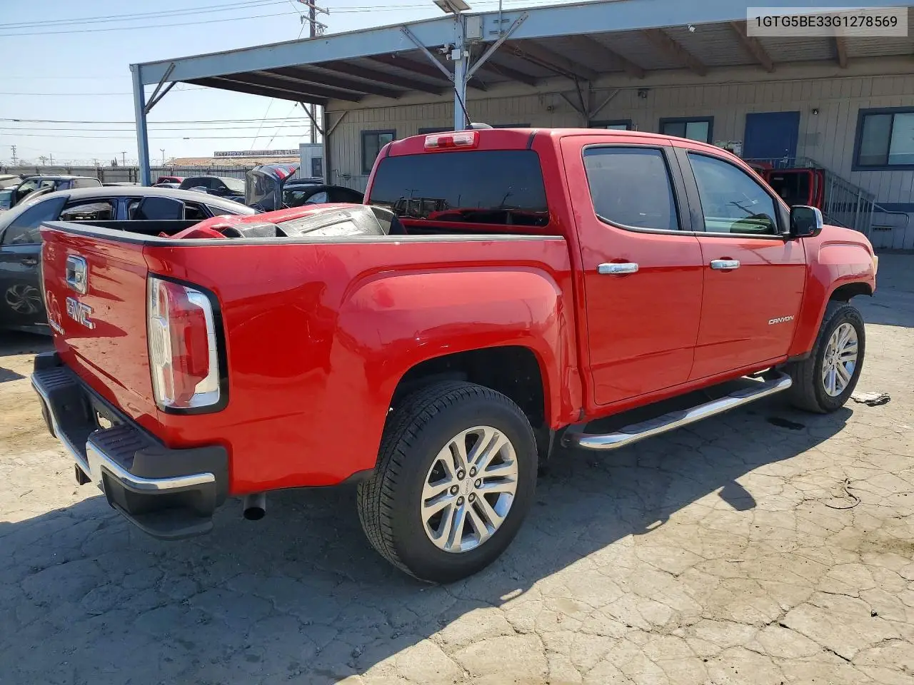 2016 GMC Canyon VIN: 1GTG5BE33G1278569 Lot: 56184976
