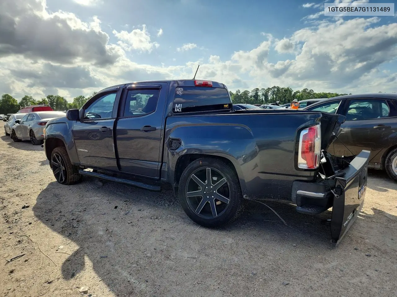 2016 GMC Canyon VIN: 1GTG5BEA7G1131489 Lot: 56976996