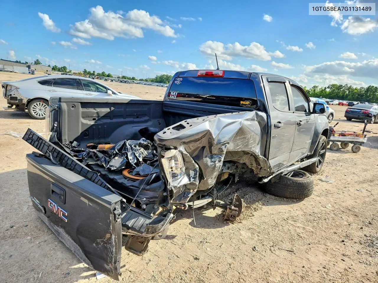 2016 GMC Canyon VIN: 1GTG5BEA7G1131489 Lot: 56976996