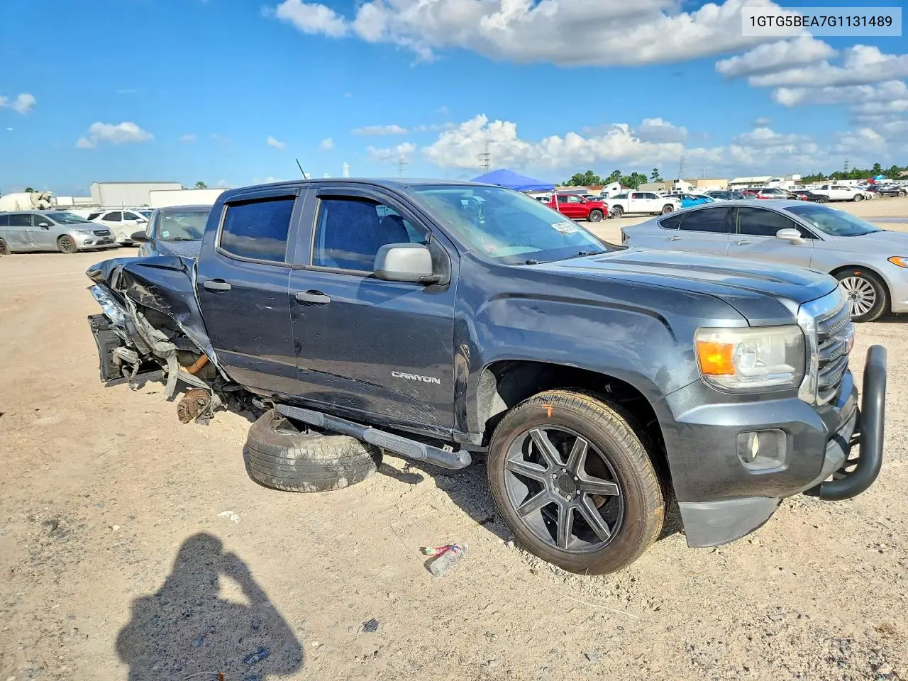 2016 GMC Canyon VIN: 1GTG5BEA7G1131489 Lot: 56976996