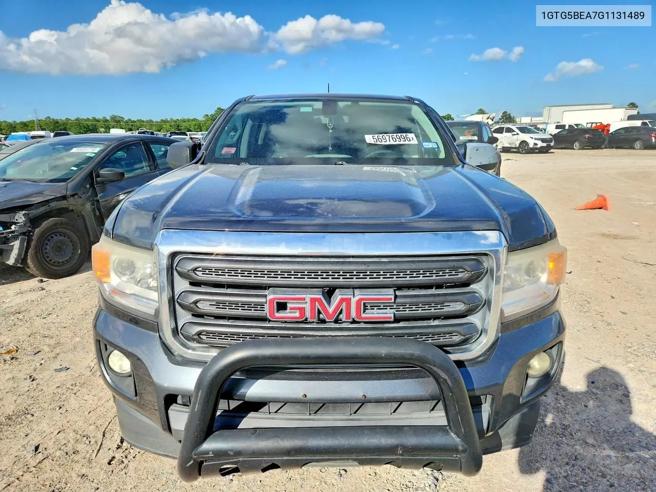 2016 GMC Canyon VIN: 1GTG5BEA7G1131489 Lot: 56976996