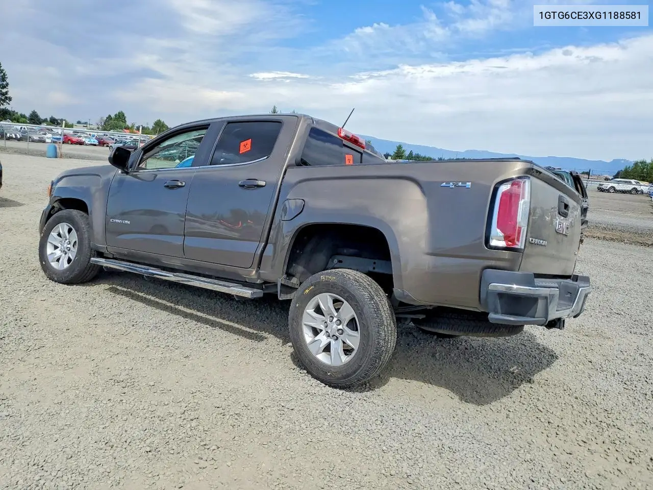 2016 GMC Canyon Sle VIN: 1GTG6CE3XG1188581 Lot: 57785006