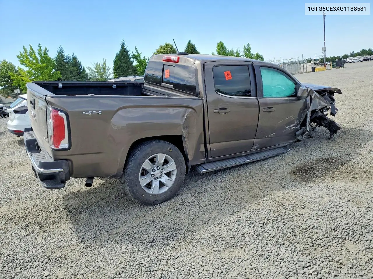 2016 GMC Canyon Sle VIN: 1GTG6CE3XG1188581 Lot: 57785006