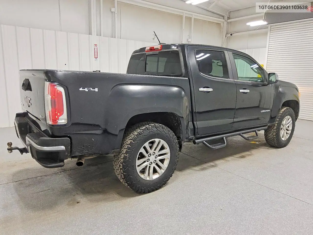 2016 GMC Canyon Slt VIN: 1GTG6DE39G1103638 Lot: 57939256