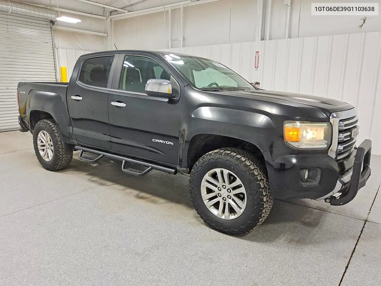 2016 GMC Canyon Slt VIN: 1GTG6DE39G1103638 Lot: 57939256