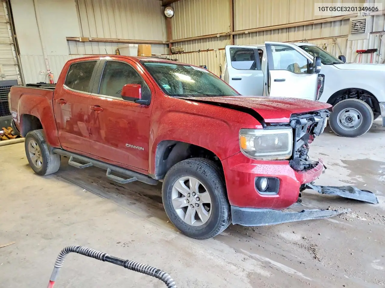 2016 GMC Canyon Sle VIN: 1GTG5CE32G1349606 Lot: 58110386