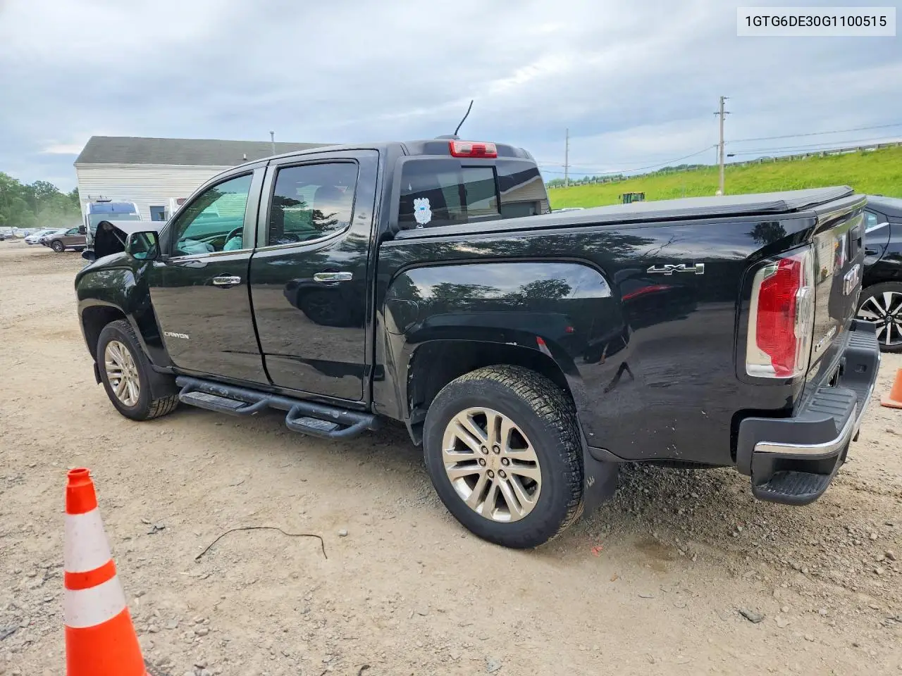 2016 GMC Canyon Slt VIN: 1GTG6DE30G1100515 Lot: 58508536